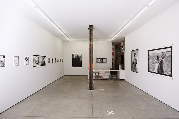 Installation image from Joel Daniel Phillips'  exhibition "Killing The Negative" at Hashimoto Contemporary NYC
