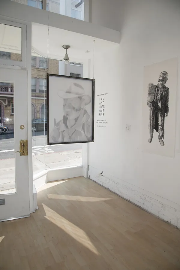 Installation image from Joel Daniel Phillips' solo exhibition "I Am Another Yourself"