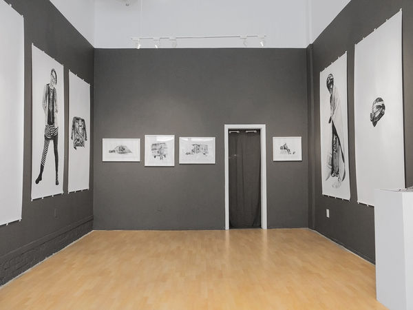 Installation image from Joel Daniel Phillips' solo exhibition Belongings 