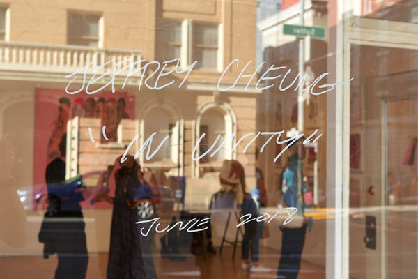 Installation image from Jeffery Cheung's "In Unity" at Hashimoto Contemporary SF