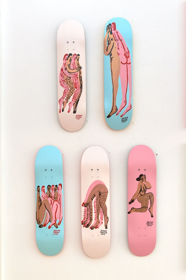 Installation image from Jeffery Cheung's "In Unity" at Hashimoto Contemporary SF