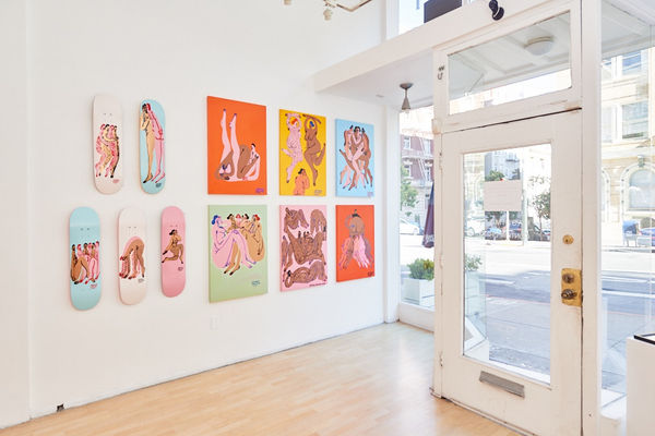 photo of installation for Jeffery Cheung 