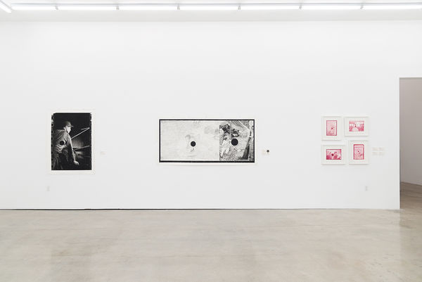 Joel Daneil Phillips - installation view of Killing the Negative at Hashimoto Contemporary Los Angeles