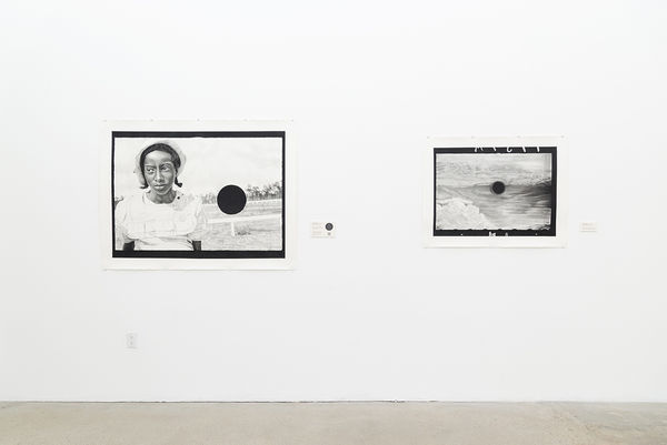 Joel Daneil Phillips - installation view of Killing the Negative at Hashimoto Contemporary Los Angeles