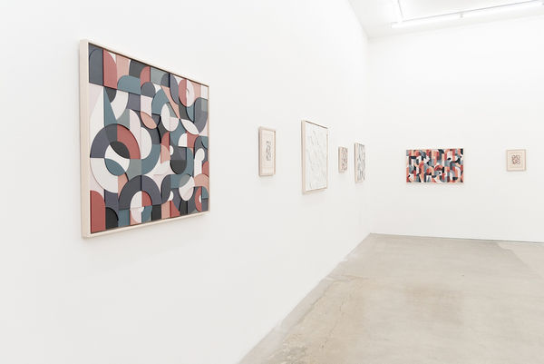 Scott Albrecht installation view at Hashimoto Contemporary Los Angeles