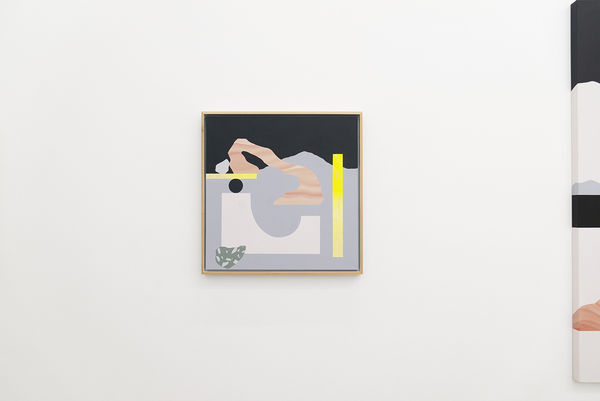 Madeleine Tonzi solo exhibition Lunar Construction Zone installation view at Hashimoto Contemporary Los Angeles