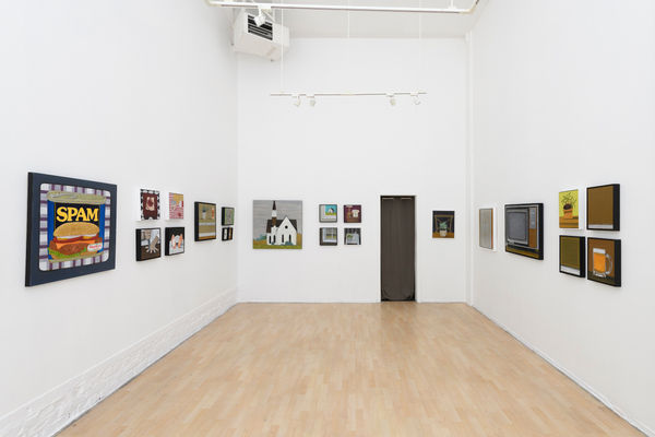installation view of Gabe Langholtz solo show at Hashimoto San Francisco 