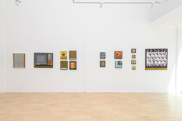 installation view of Gabe Langholtz solo show at Hashimoto San Francisco 