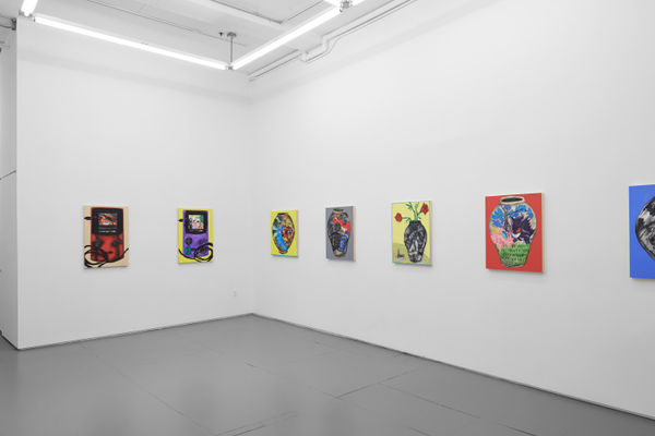installation image of David Heo exhibition Mythos 