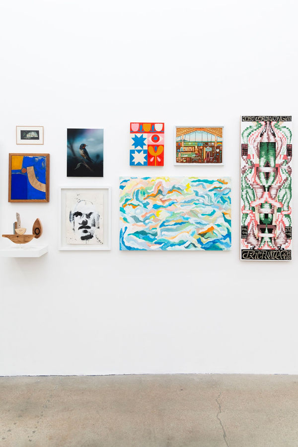 Installation image of group exhibition A Decade of the Jaunt at Hashimoto Contemporary Los Angeles
