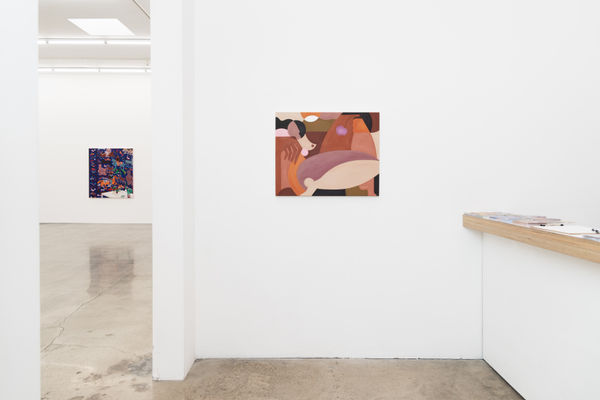 Installation image of Liz Flores' exhibition Remedios at Hashimoto Contemporary Los Angeles in the Project Space