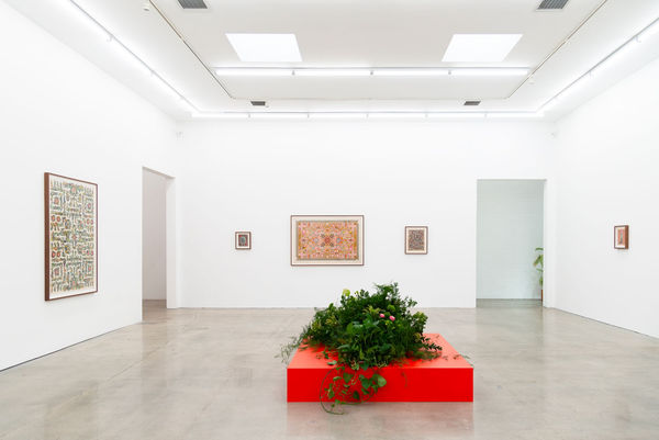 Installation image of Matthew Craven's solo exhibition at Hashimoto Contemporary Los Angeles