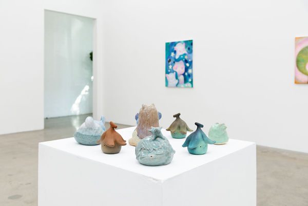 Installation image of So Youn Lee's work at Hashimoto Contemporary Los Angeles