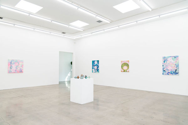 Installation view of So Youn Lee's work at Hashimoto Contemporary Los Angeles