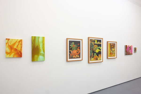 installation image of Hashimoto Contemporary NYC exhibition "Left Unsaid"