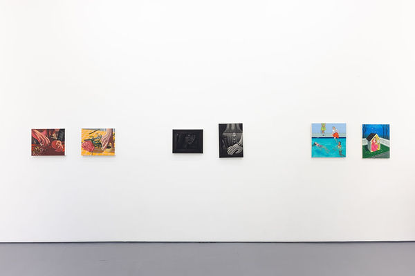 installation image of Hashimoto Contemporary NYC exhibition "Left Unsaid"