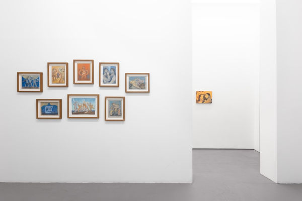 Installation view of Carlos Rodriguez "The Light That Passes Through us"