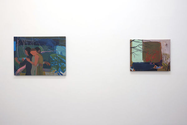 Install photo of Seonna Hong's solo exhibition "Cognitive Dissonance"