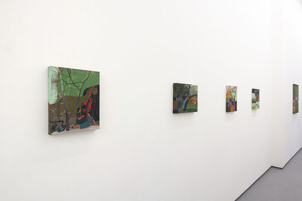 Install photo of Seonna Hong's solo exhibition "Cognitive Dissonance"