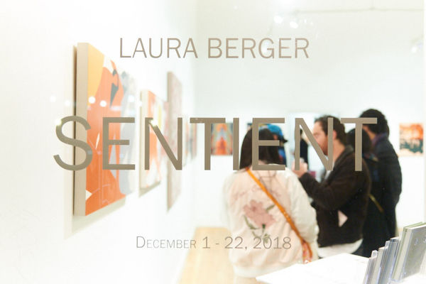 Installation image from Laura Berger's "Sentient" at Hashimoto Contemporary SF