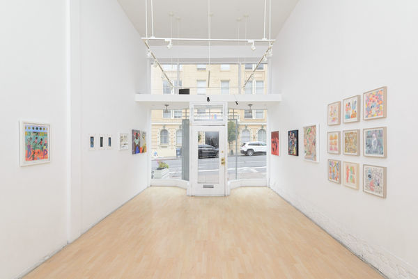 Installation image from "Somebody" at Hashimoto Contemporary SF