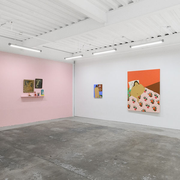 installation view of Gina M. Contreras's exhibition "Amor Secreto" at Hashimoto Contemporary San Francisco