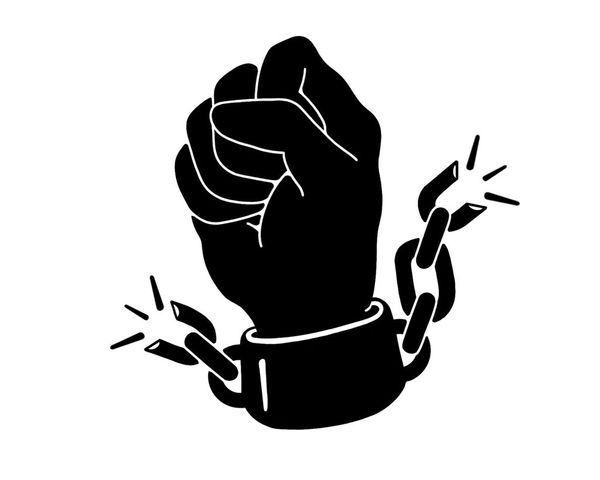 Chris Martin - Closed Fist print