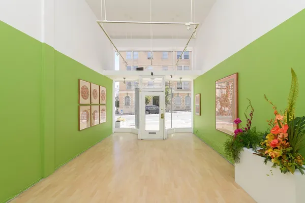 Gallery view of Matthew Craven's solo exhibition "IN BLOOM" at Hashimoto SF