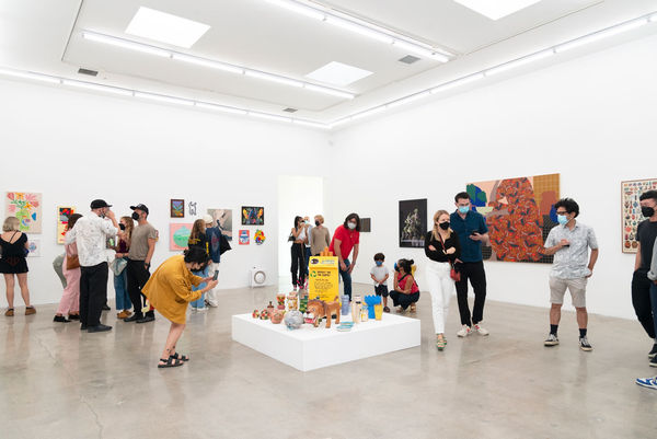 installation photos of Vessel at Hashimoto Contemporary Los Angeles