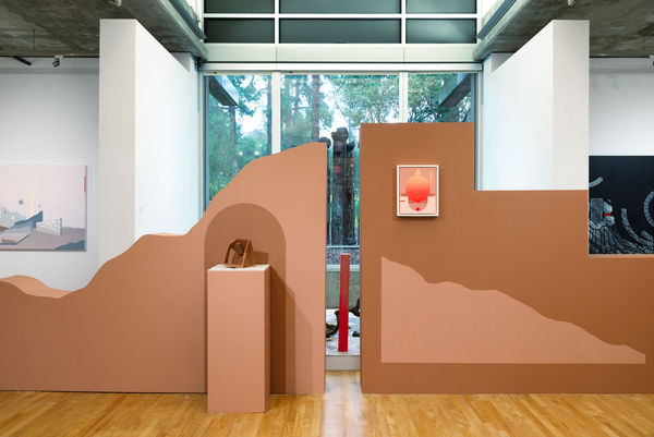 Installation image of Madeleine Tonzi's work