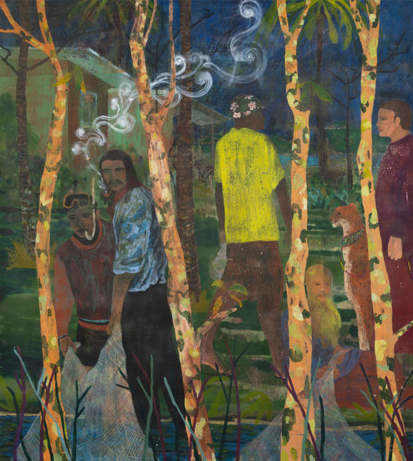 Justin Williams, To sleep walk one’s self to another man’s voice, 2025