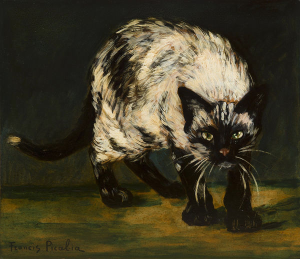 Francis Picabia, Le chat, 1938 - 1939