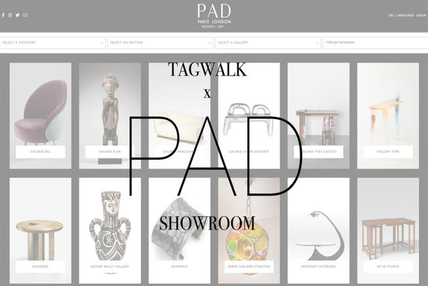 TAGWALK x PAD SHOWROOM