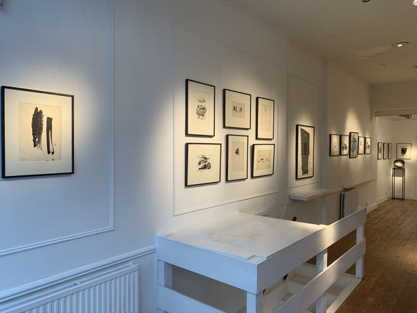 William Johnstone (1897-1981) "70 Years of Looking" a collection of ink brush drawings from the 1970s now available to see by appointment at the gallery