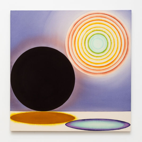 Michael Childress (b. 1987) Emitter / Receiver, 2022 Acrylic on unprimed canvas 36 x 36 inches 91.4 x 91.4 cm