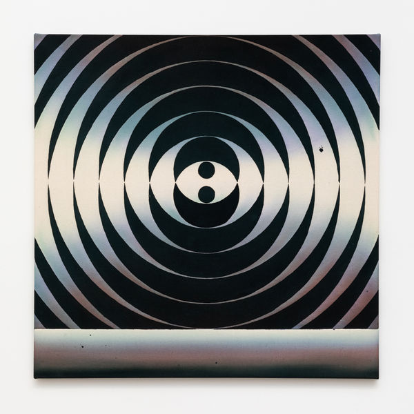 Michael Childress (b. 1987) Proximity / Alignment, 2021 Acrylic on unprimed canvas 28 x 28 inches 71.1 x 71.1 cm