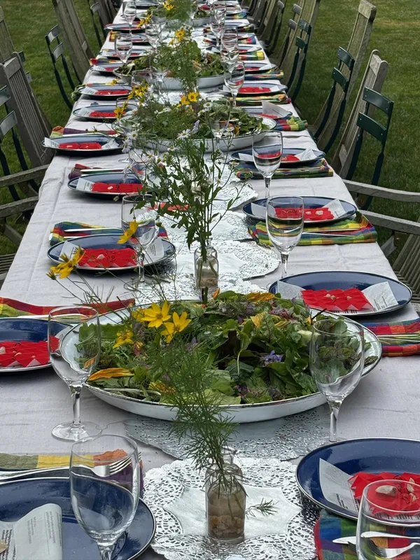 Veronica, Veronica: Sagra Feast, A sagra feast held during the course of the Veronica, Veronica exhibition