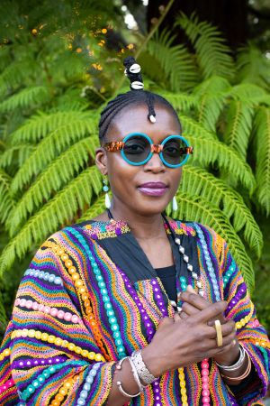 Adama Delphine Fawundu at the Visiting Artist Program | PAFA