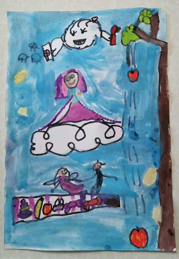 Grace Pang, inspired by Marc Chagall.