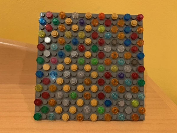 William, aged 7. Inspired by Warhol.