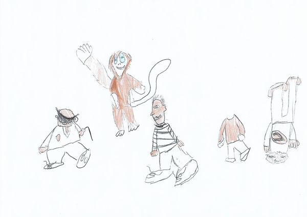 Yehen Jayatillake, aged 6. Inspired by Alexander Calder.