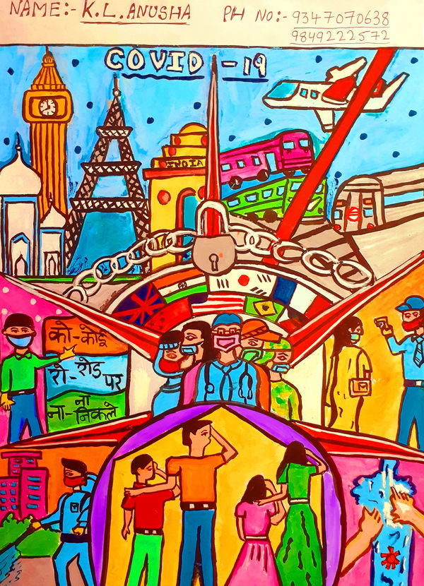 K.L.ANUSHA, aged 12.