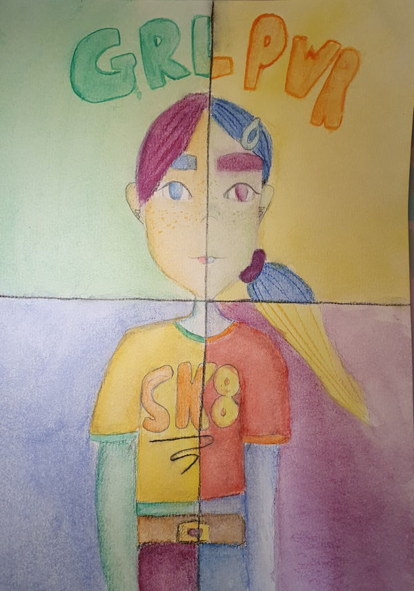 Alexandra Stodolska, 10 y/o - Andy Warhol