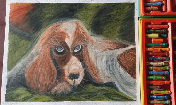 , sans-serif;">Ankita Soni aged 13. , sans-serif;">Inspired by Oil Pastels.