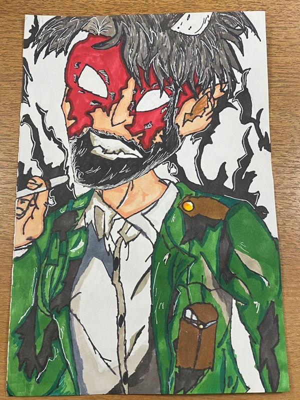 Jason Suthajanan, aged 12. Inspired by Antony Micallef.