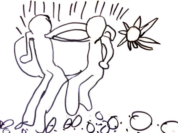 , sans-serif;">Cameron C aged 10. , sans-serif;">Inspired by Keith Haring