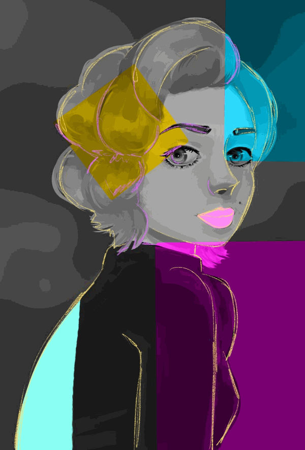 Deimina,13 y/o - Andy Warhol