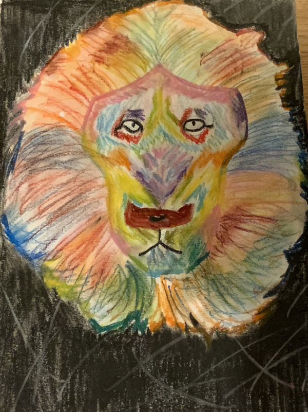 Emily Wallwork, aged 10. Inspired by Andy Warhol.