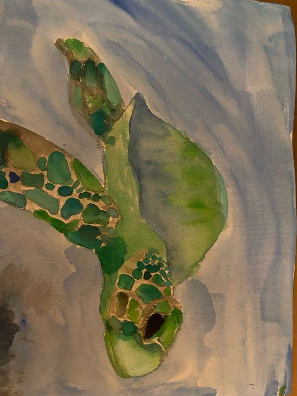 Holly Dunn, aged 12. Inspired by Stanley William Hayter.