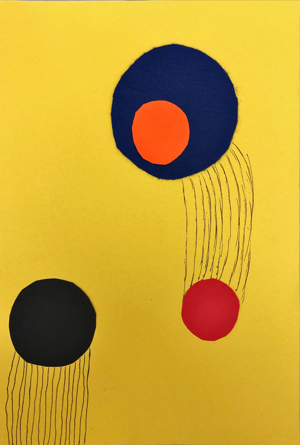 Lucy Barton, aged 9 years. Inspired by Alexander Calder.